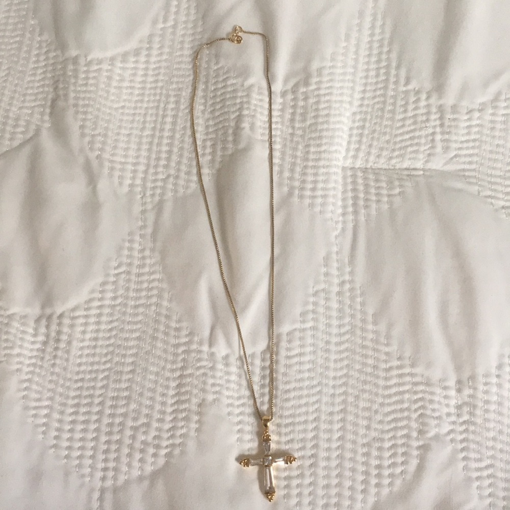Gold Cross Necklace